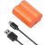 SmallRig 4970 NP-W235 USB-C Rechargeable Camera Battery Orange