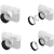 SmallRig 5393 Lens Hood for FUJIFILM X half Silver