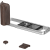 SmallRig 6236 L-Shaped Mount Plate with Wooden Handle for FUJIFILM X-E5 (Ebony, Silver)