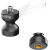 SmallRig 6527 Cable Clamp (10pcs) Black