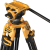 SmallRig 5523 Video Tripod with Heavy-Duty Fluid Head AD-01 (BumbleBee Edition)