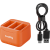 SmallRig 5921 Camera Battery Charger for DJI Action 6 / Action 5 Pro / Osmo 360