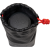 Artisan & Artist | ACAM-LPL140 | Full Leather Lens Pouch (M) Black