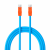 Kabel Newell USB-C - USB-C 100 W, 2 m, silikonowy, niebiesko-pomarańczowy-2652514